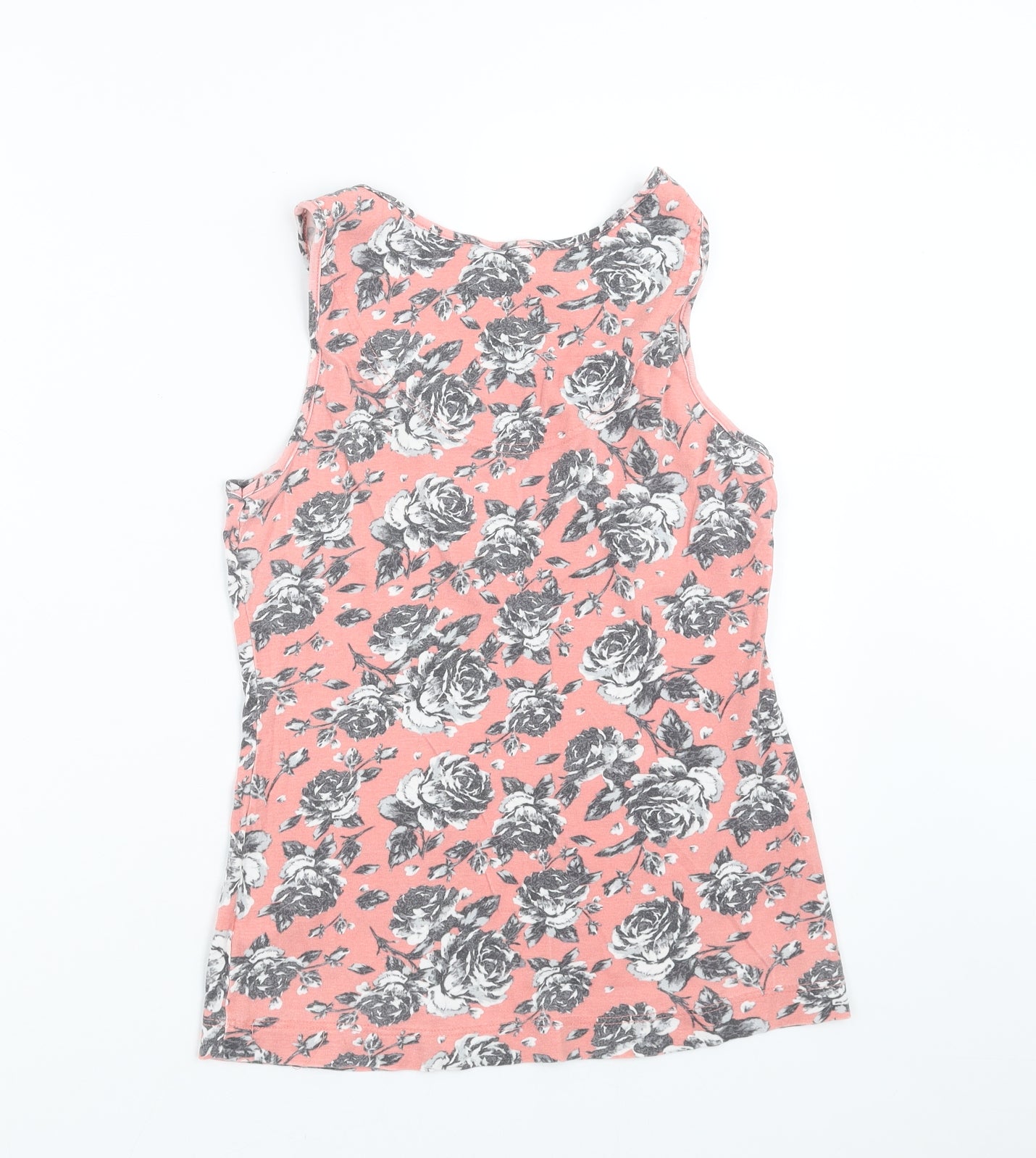 Dorothy Perkins Womens Pink Floral  Basic Tank Size 12