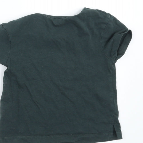 George Girls Black   Basic T-Shirt Size 2-3 Years  - kindness is powerful