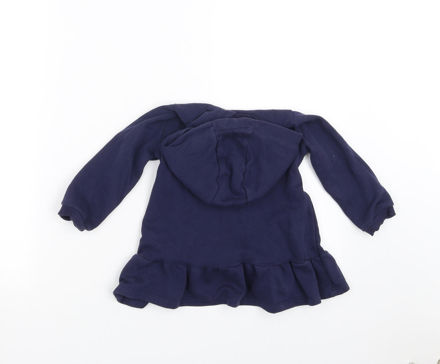 TESCO Girls Blue   Pullover Jumper Size 18-24 Months  - frozen