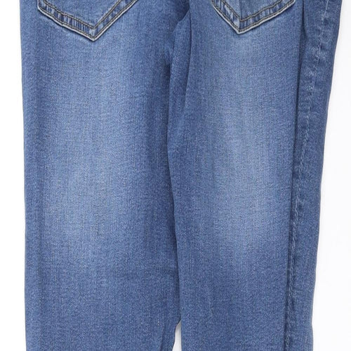 Waven Womens Blue  Denim Skinny Jeans Size 14 L29 in
