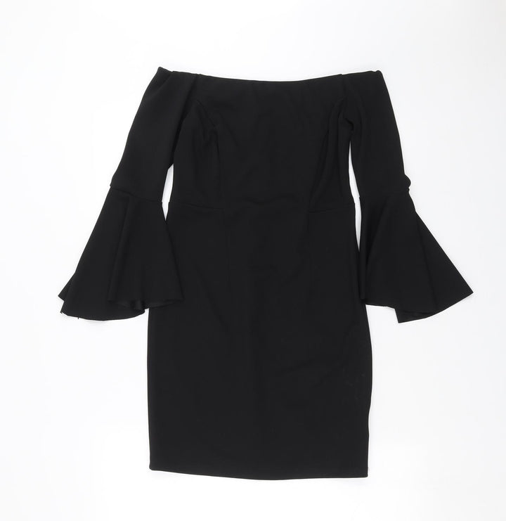 New Look Womens Black Bodycon Size 10