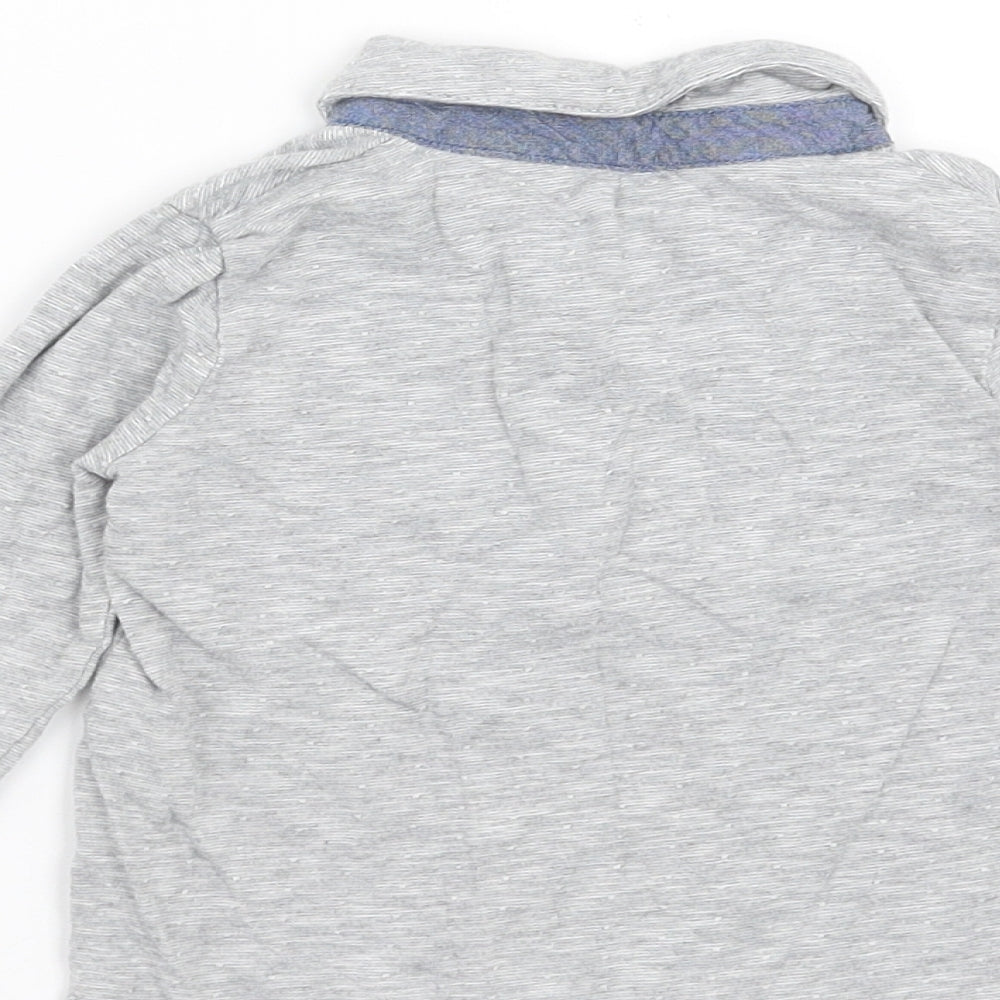 F&F Boys Grey   Basic T-Shirt Size 12-18 Months