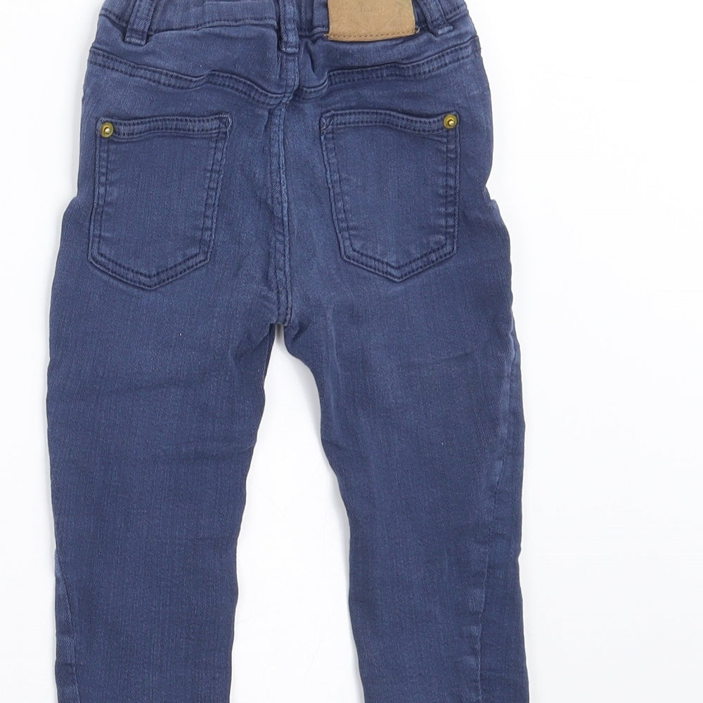 Zara Boys Blue  Denim  Jeans Size 12-18 Months