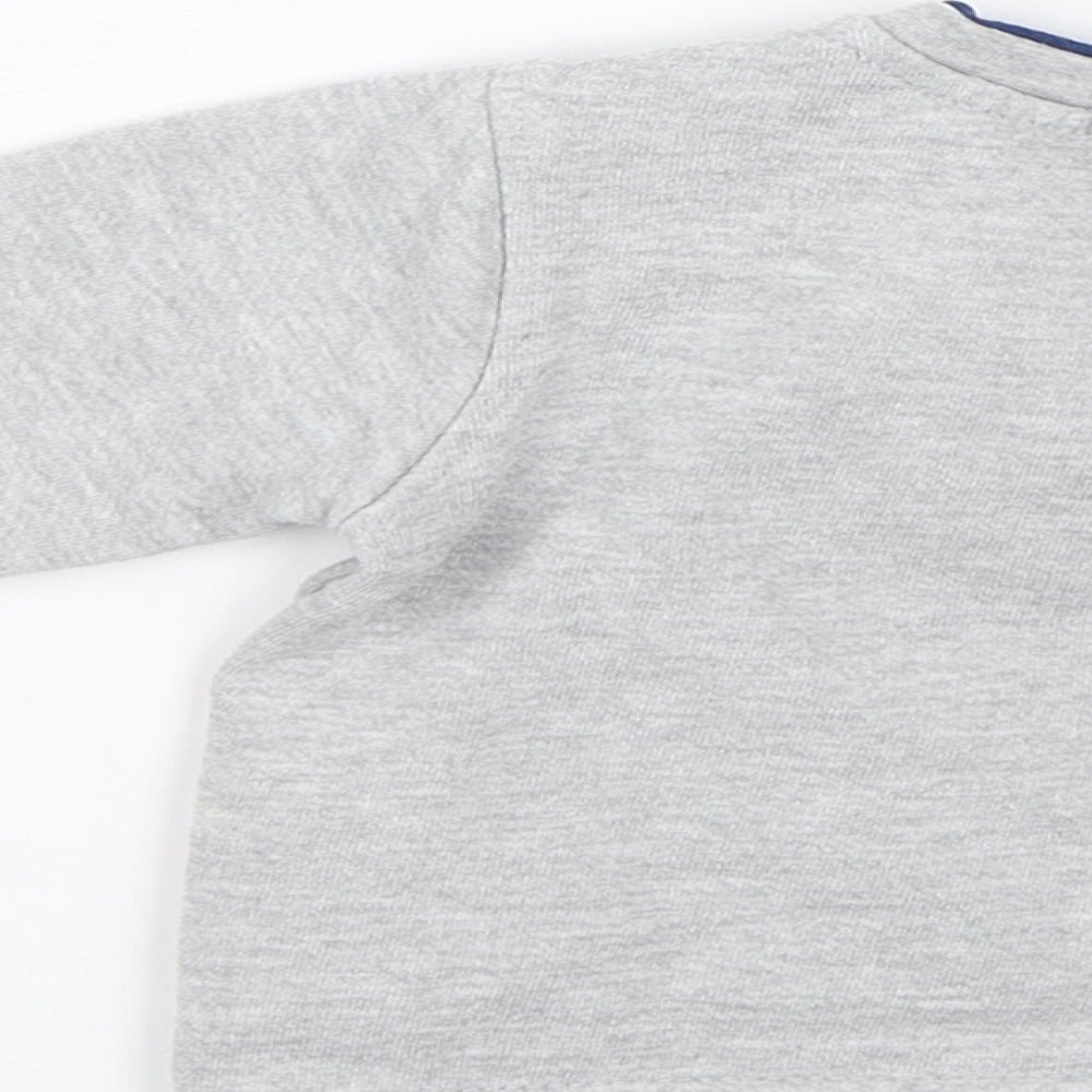 Ergee Baby Grey   Pullover Jumper Size 6-9 Months  - Seal