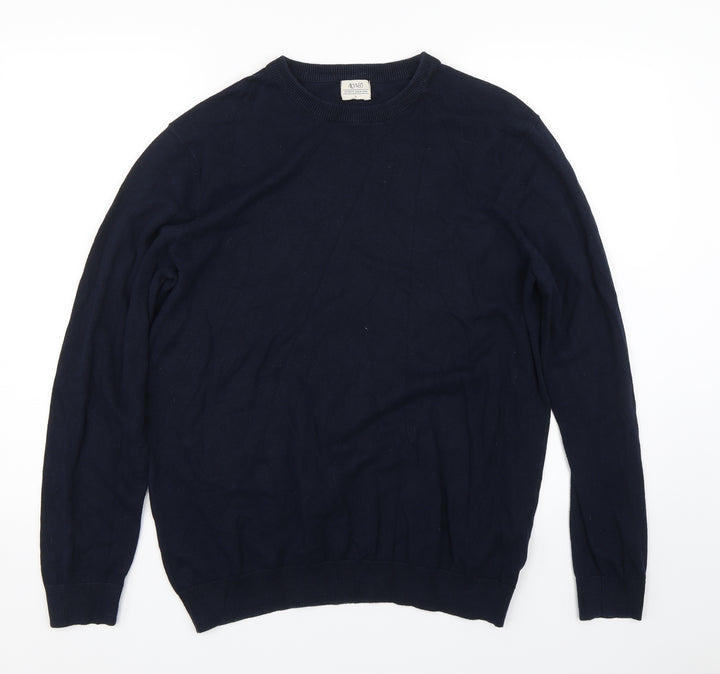 ACW Mens Blue   Pullover Jumper Size L