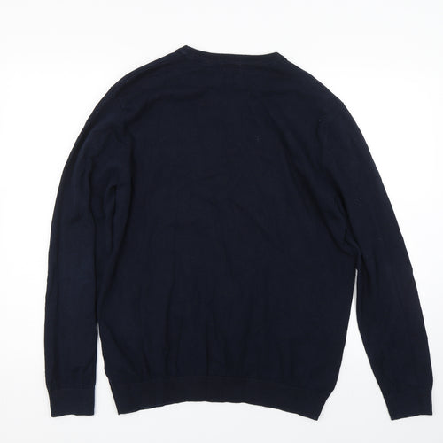 ACW Mens Blue   Pullover Jumper Size L