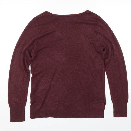 Primark Womens Purple Striped  Pullover Jumper Size S