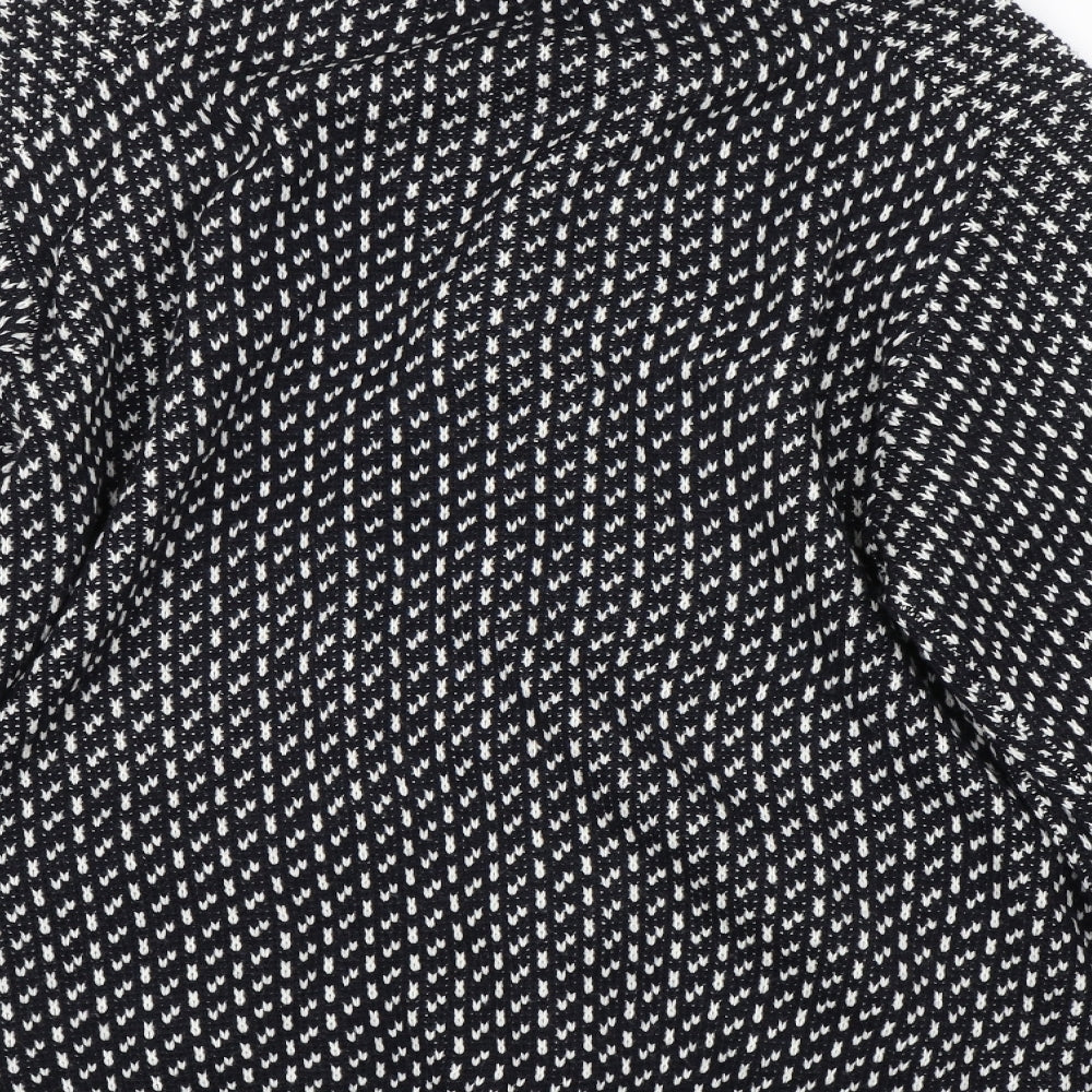 Hutson Harbour Womens Black Polka Dot  Cardigan Jumper Size XL