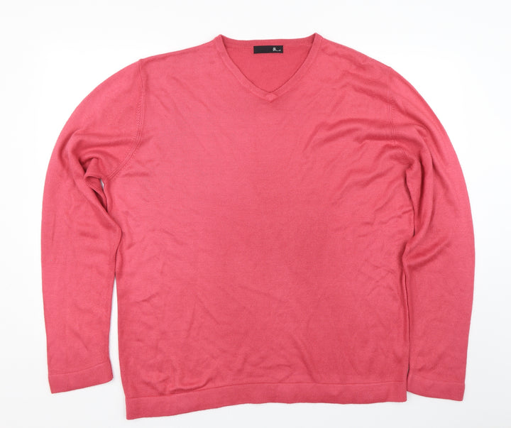 BHS Womens Pink Pullover Jumper Size XL