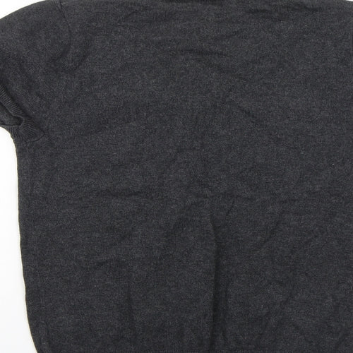 H&M Womens Grey   Cardigan Jumper Size 12