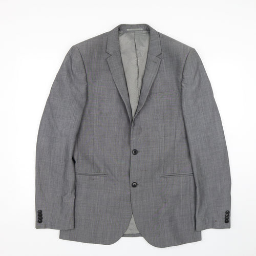 NEXT Mens Grey   Jacket Suit Size 38