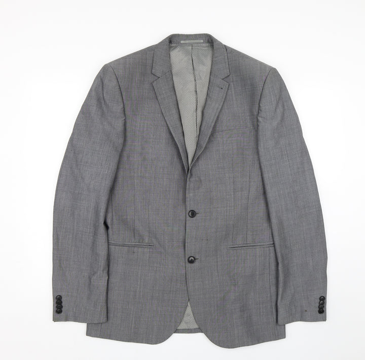 NEXT Mens Grey Jacket Suit Size 38