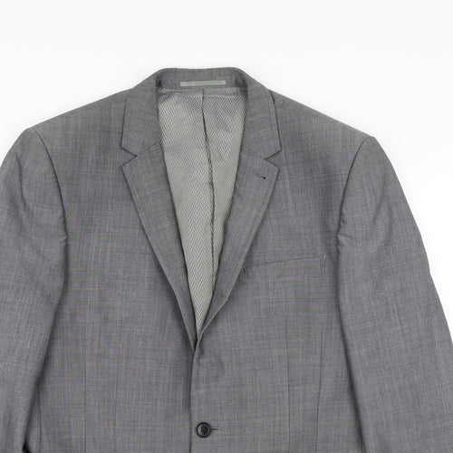 NEXT Mens Grey   Jacket Suit Size 38