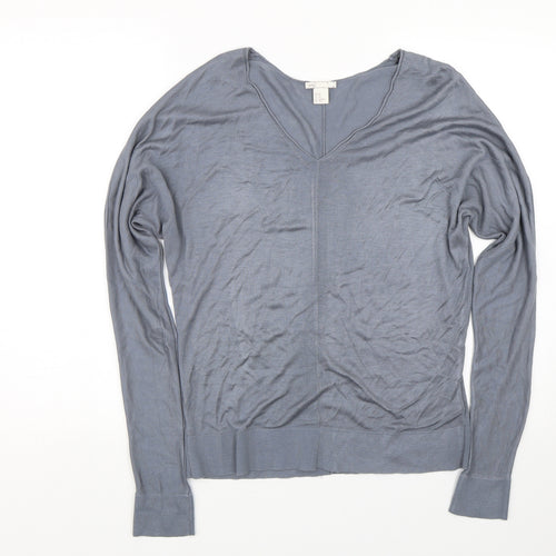 M&S Womens Blue   Pullover Jumper Size XS