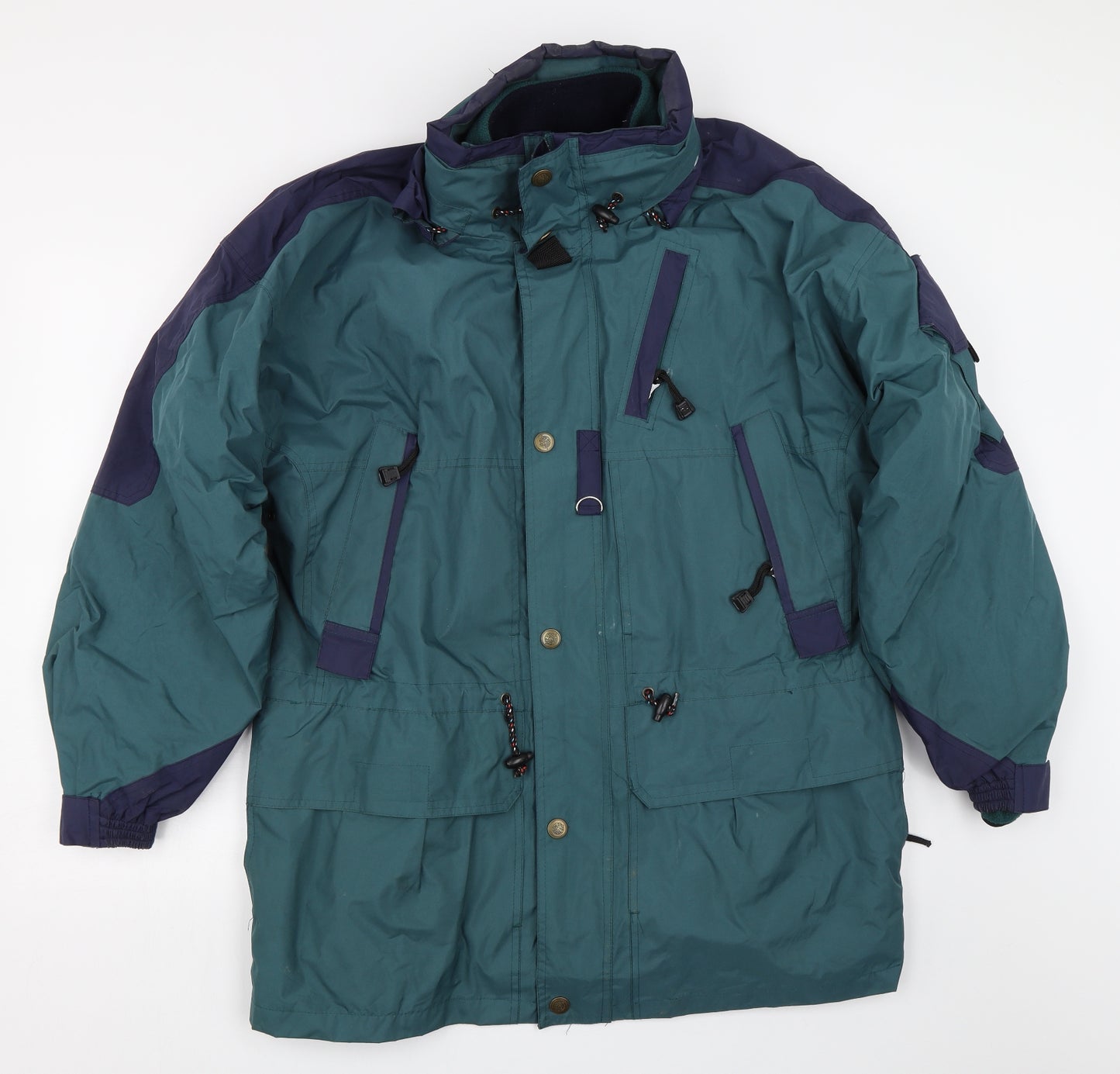 Tannucci Mens Green   Puffer Jacket Coat Size S