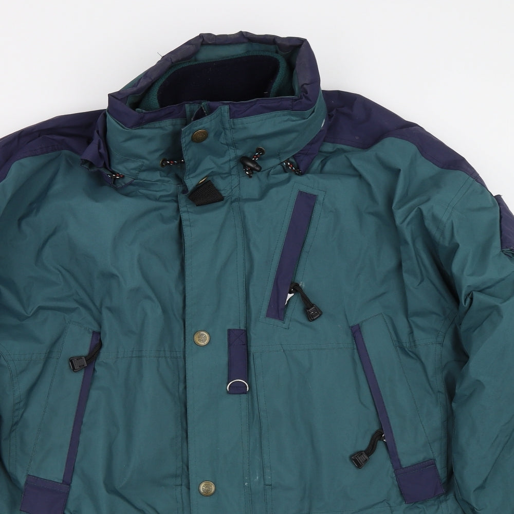 Tannucci Mens Green   Puffer Jacket Coat Size S