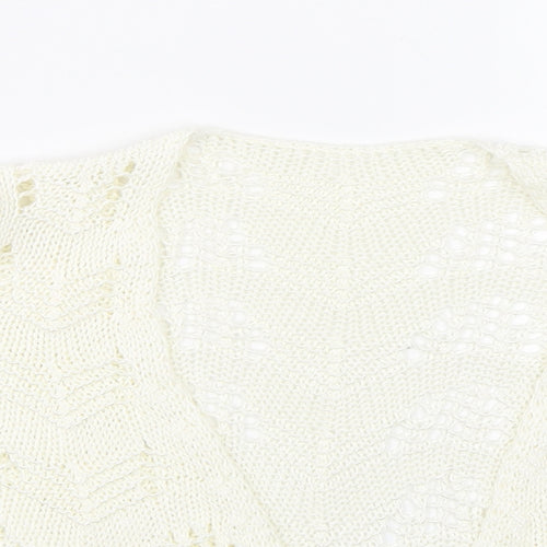 Per Una Womens Beige   Cape Jumper Size 14