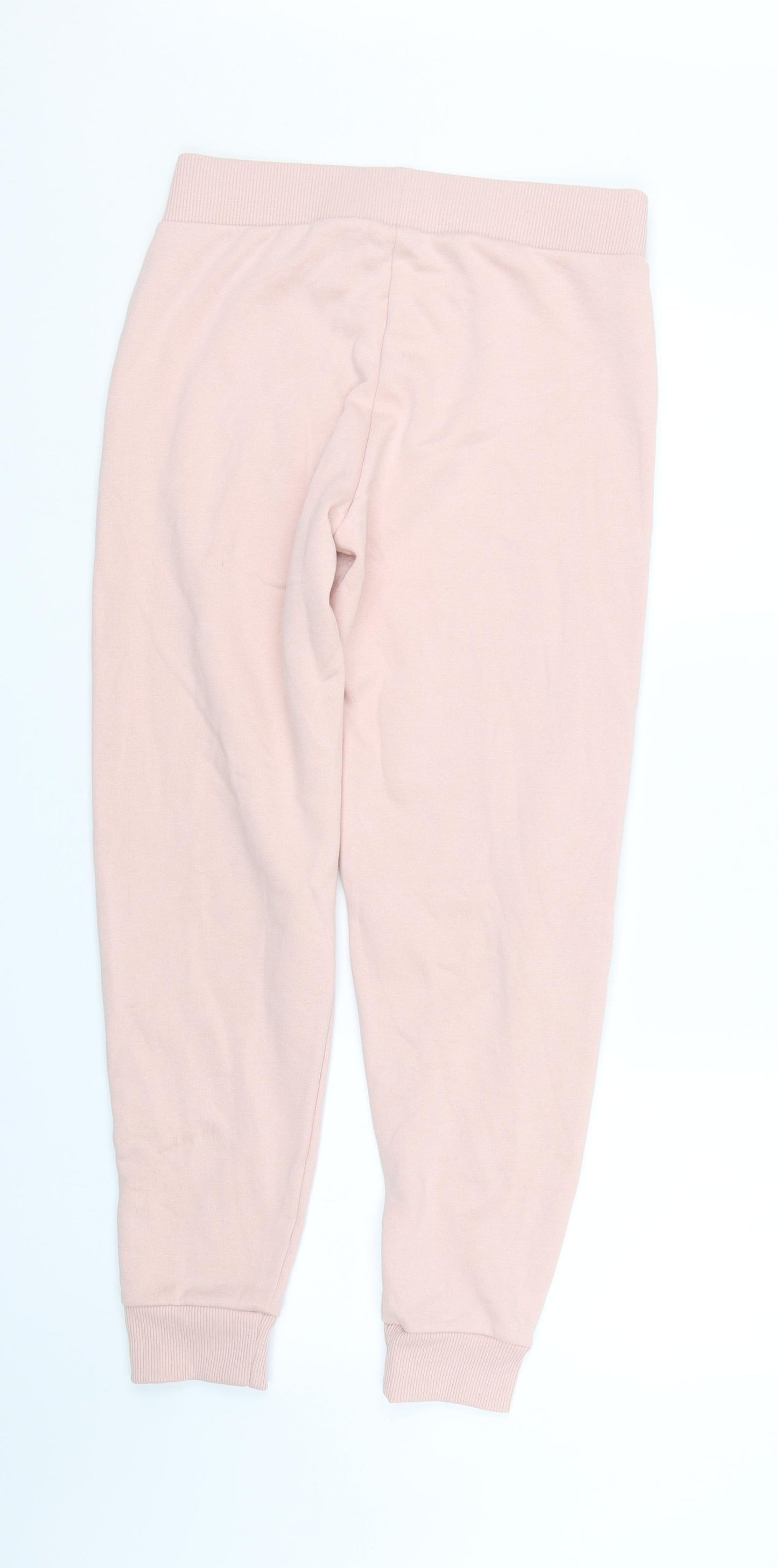 Papaya Womens Pink Striped  Jogger Trousers Size XS L25.5 in