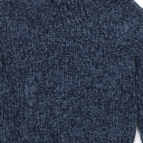 Nutmeg Womens Blue   Pullover Jumper Size 8