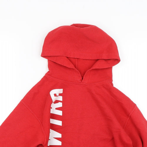 Gildan Boys Red   Pullover Hoodie Size M  - Martial Arts