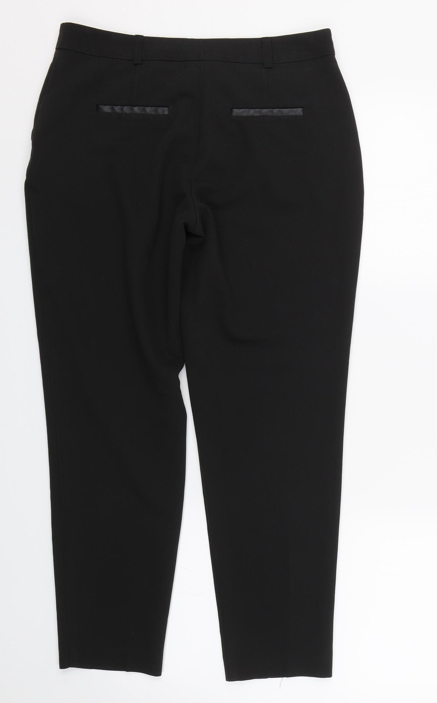 Dorothy Perkins Womens Black   Trousers  Size 8 L24 in