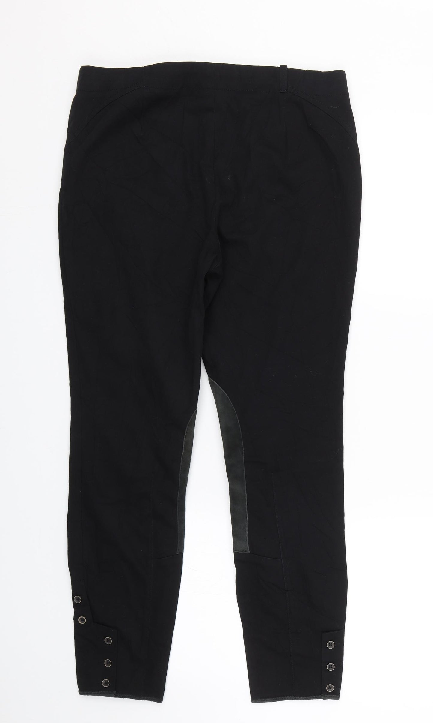 Zara Womens Black   Trousers  Size M L25 in