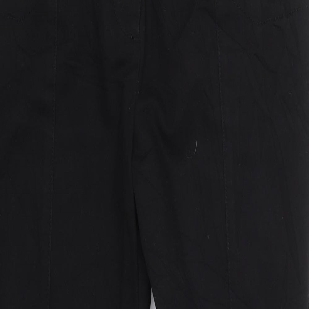 Zara Womens Black   Trousers  Size M L25 in