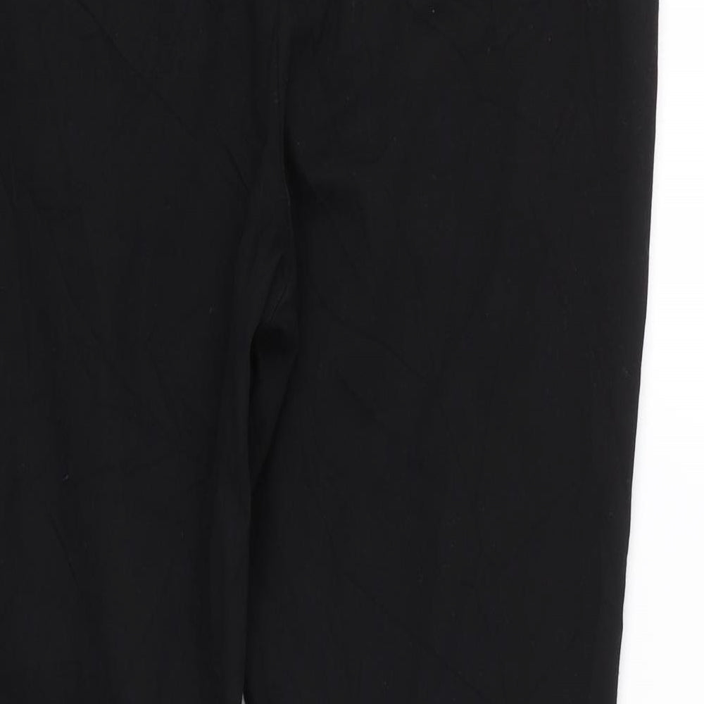 Zara Womens Black   Trousers  Size M L25 in