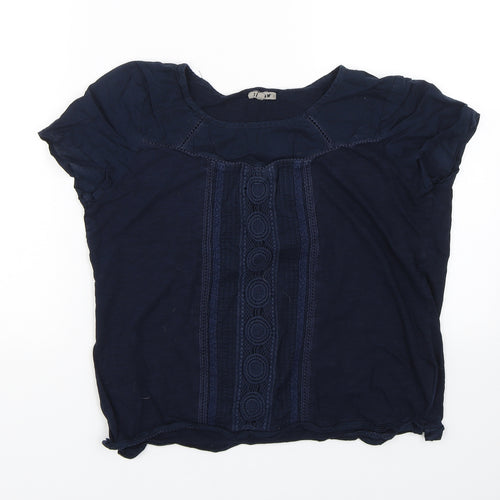 Jigsaw Womens Blue   Basic T-Shirt Size M