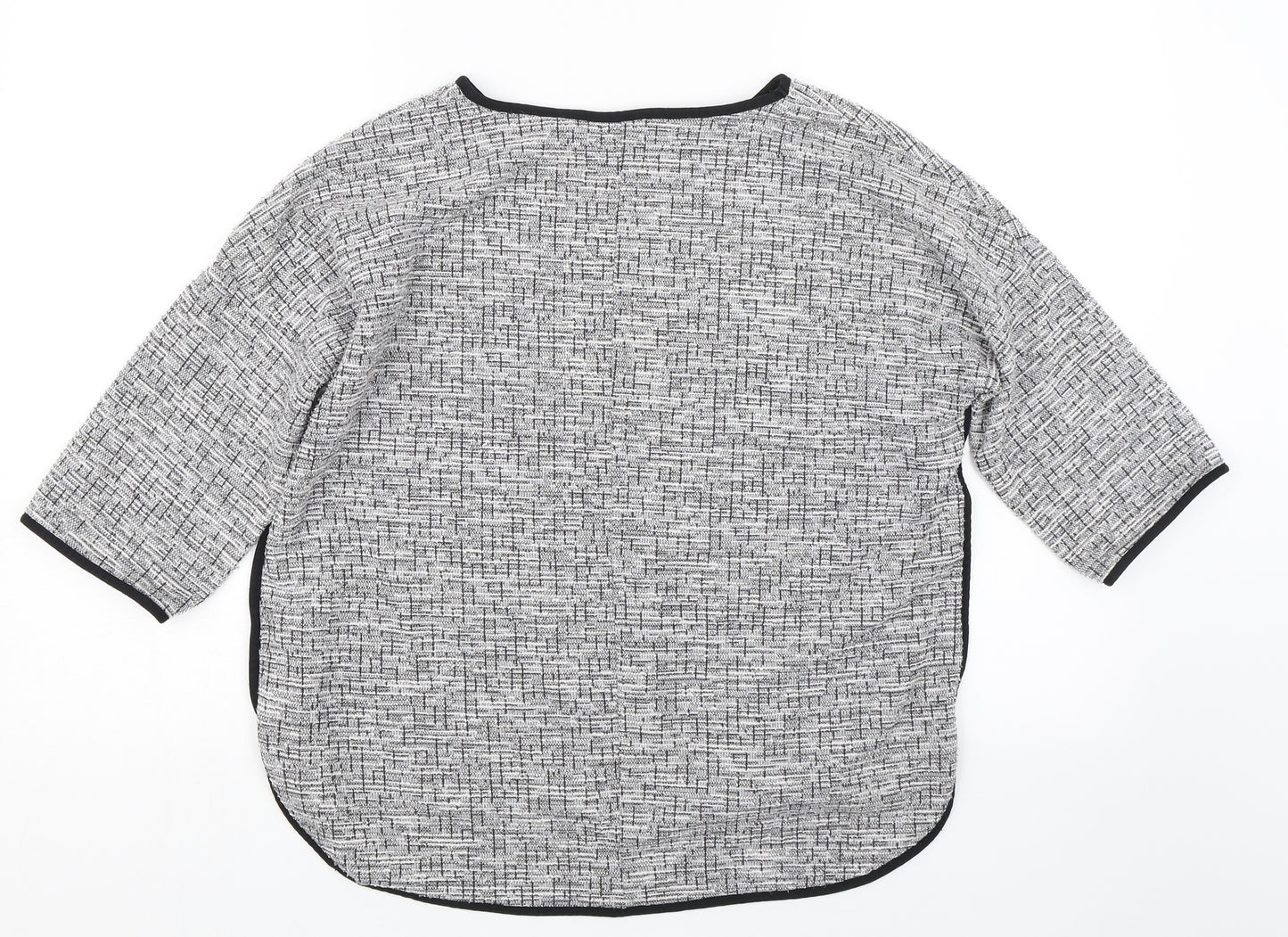 Primark Womens Grey   Pullover Jumper Size 16