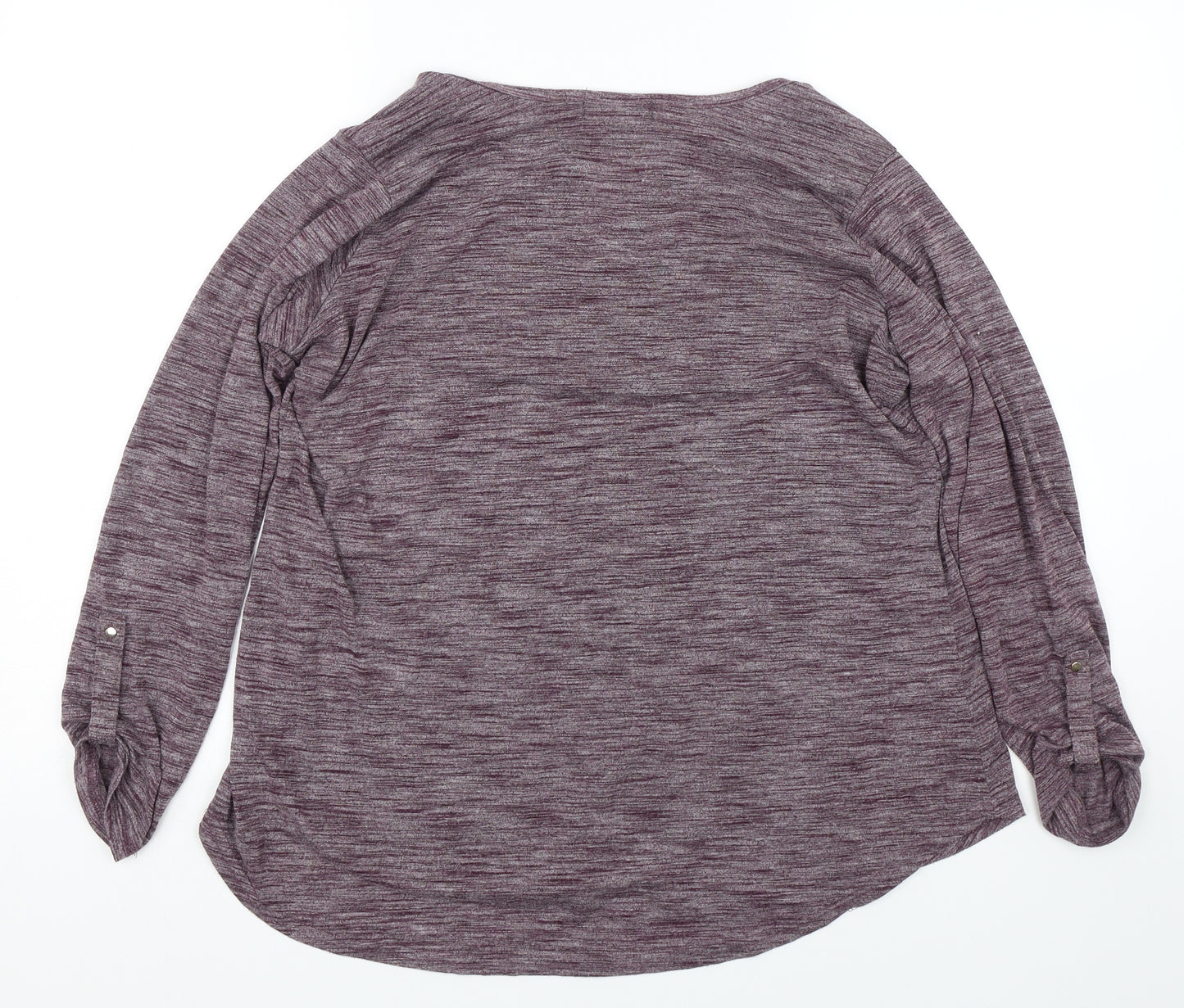 Primark Womens Purple   Basic T-Shirt Size XL