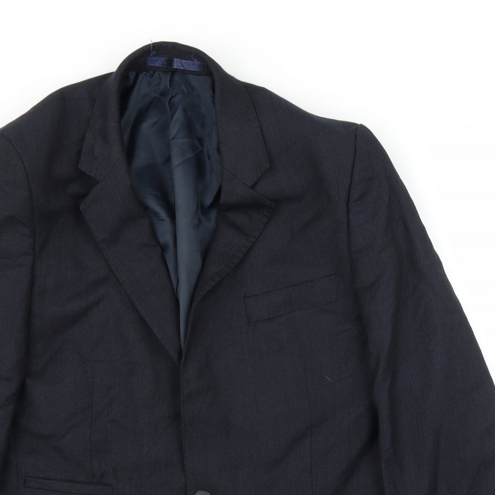 Hammond Mens Blue   Jacket Suit Jacket Size 40