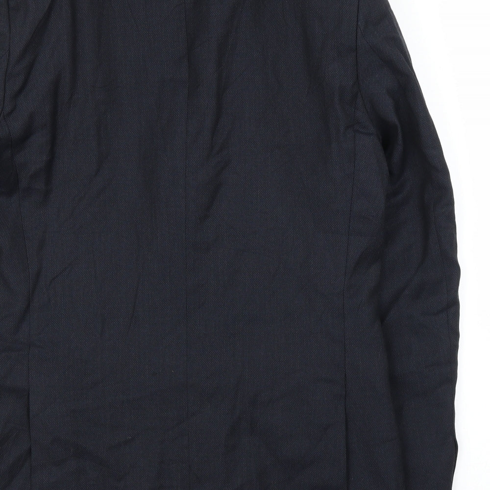 Hammond Mens Blue   Jacket Suit Jacket Size 40