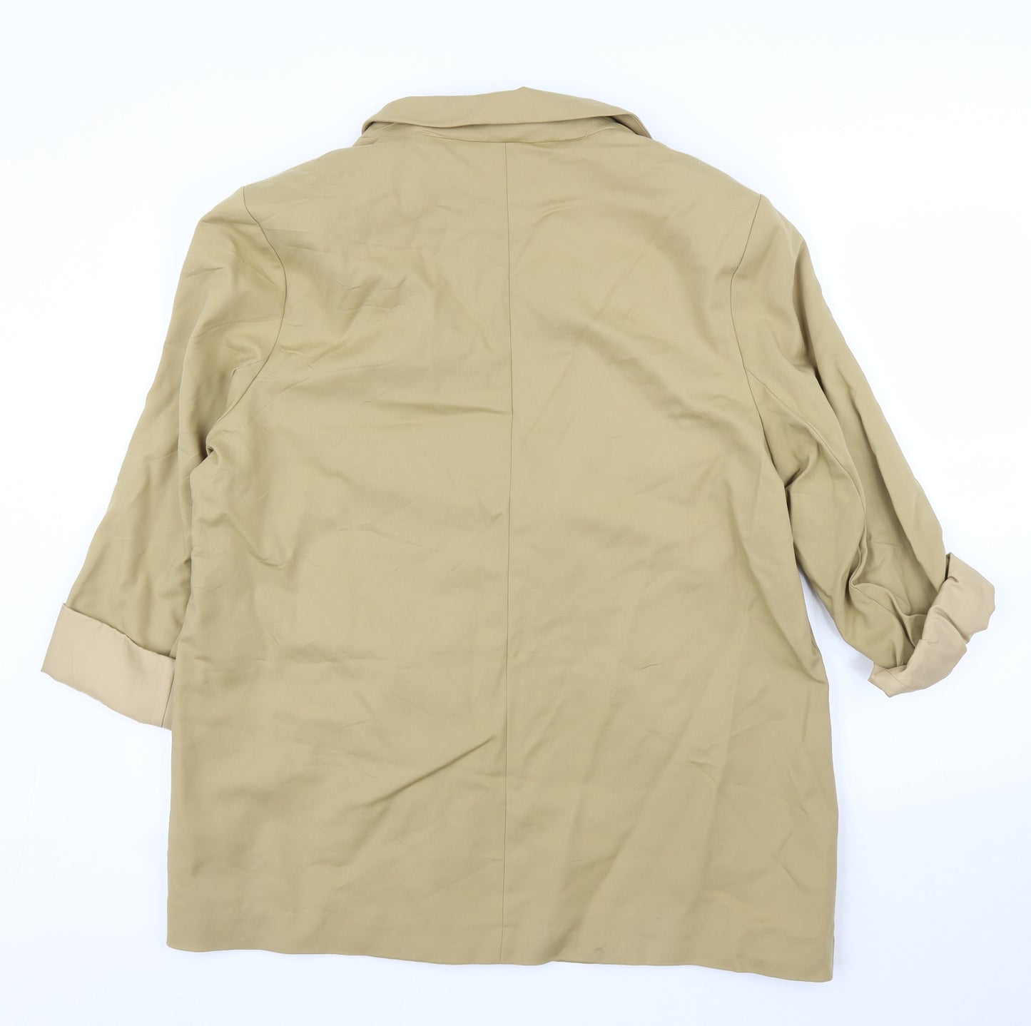 Primark Womens Beige   Jacket Blazer Size 18