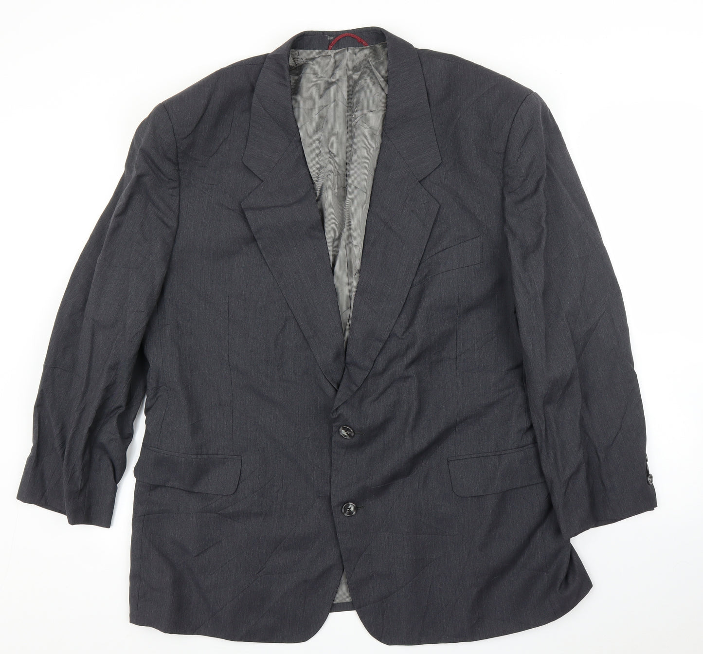 Claude Phillip Mens Grey   Jacket Suit Jacket Size 46