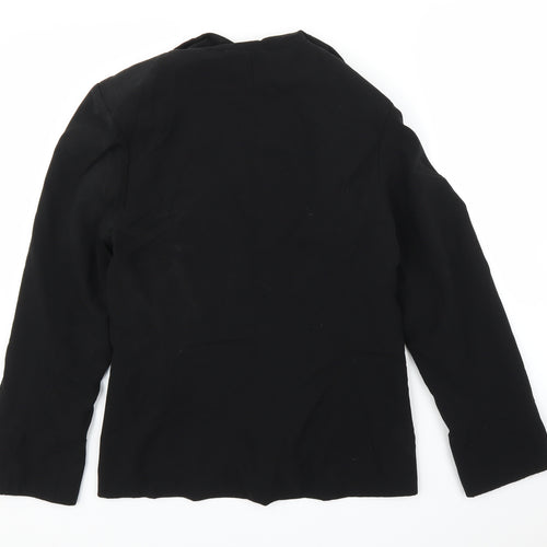 Evie Womens Black   Jacket Blazer Size 14