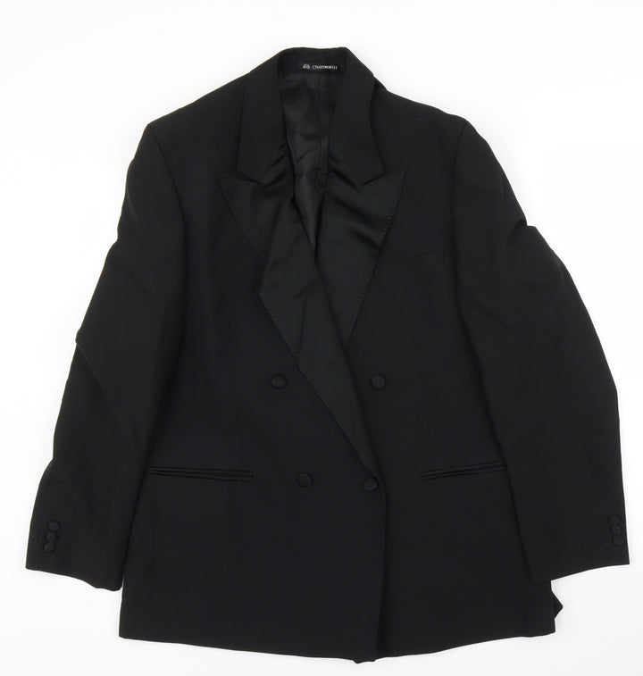 Chatsworth Mens Black Jacket Suit Jacket Size 40