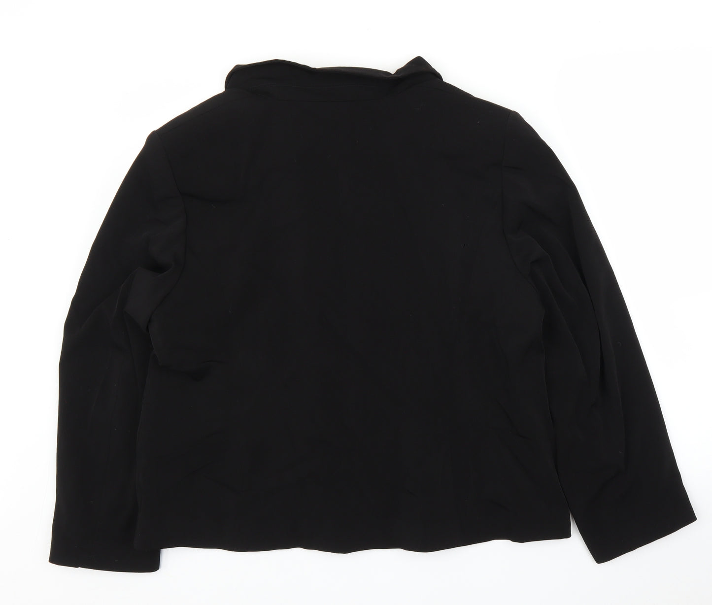 M&S Womens Black   Jacket Blazer Size L