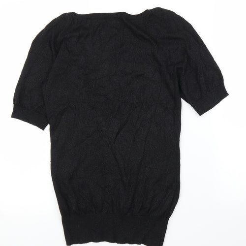 Oasis Womens Black   Basic Blouse Size 8