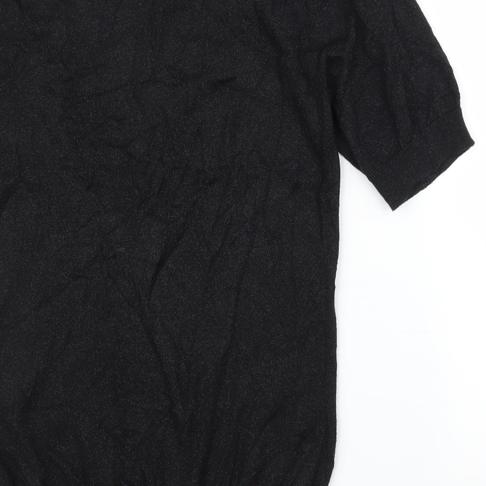Oasis Womens Black   Basic Blouse Size 8
