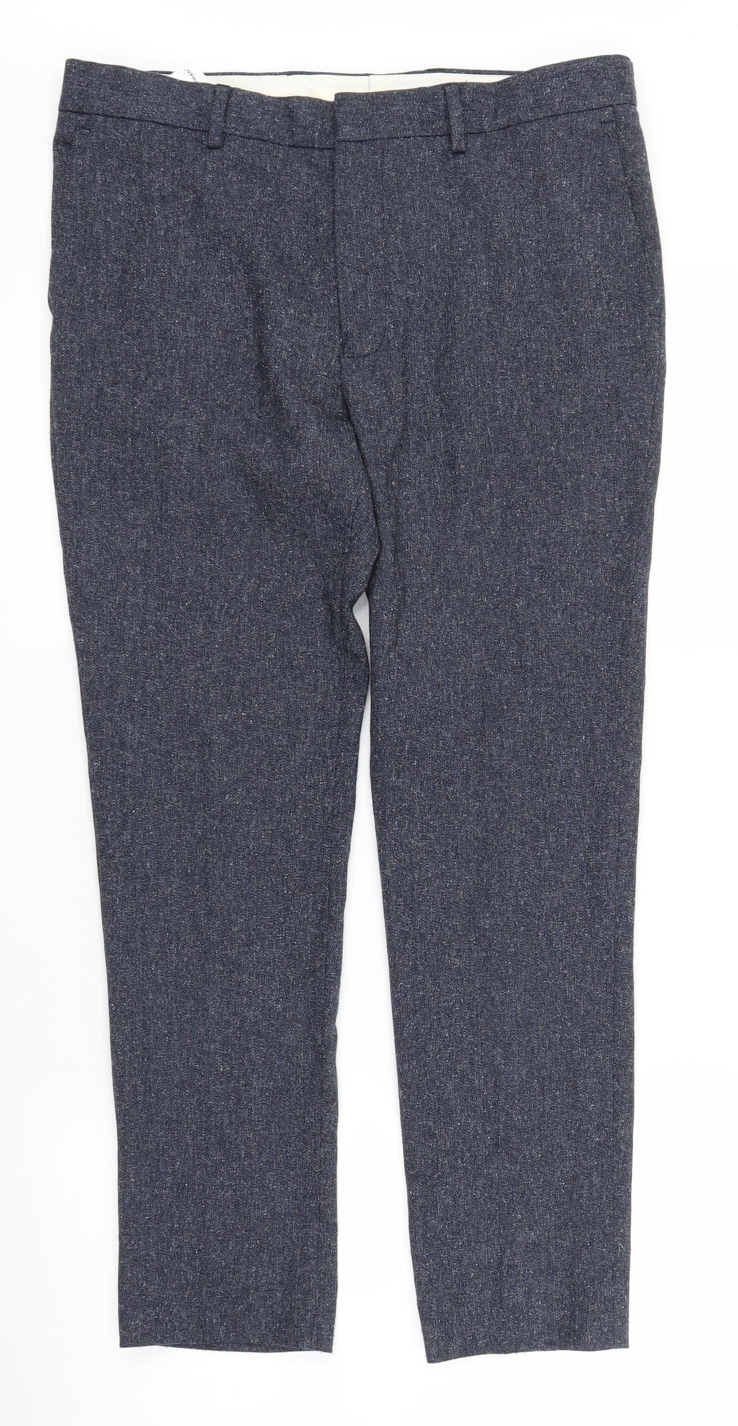 Topman Mens Grey   Trousers  Size 32 in L25 in