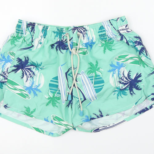 Oiler & Boiler Womens Green   Cut-Off Shorts Size S
