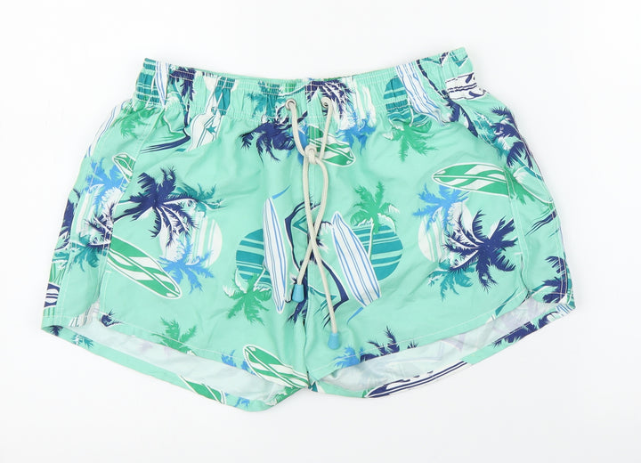 Oiler & Boiler Womens Green Cut-Off Shorts Size S