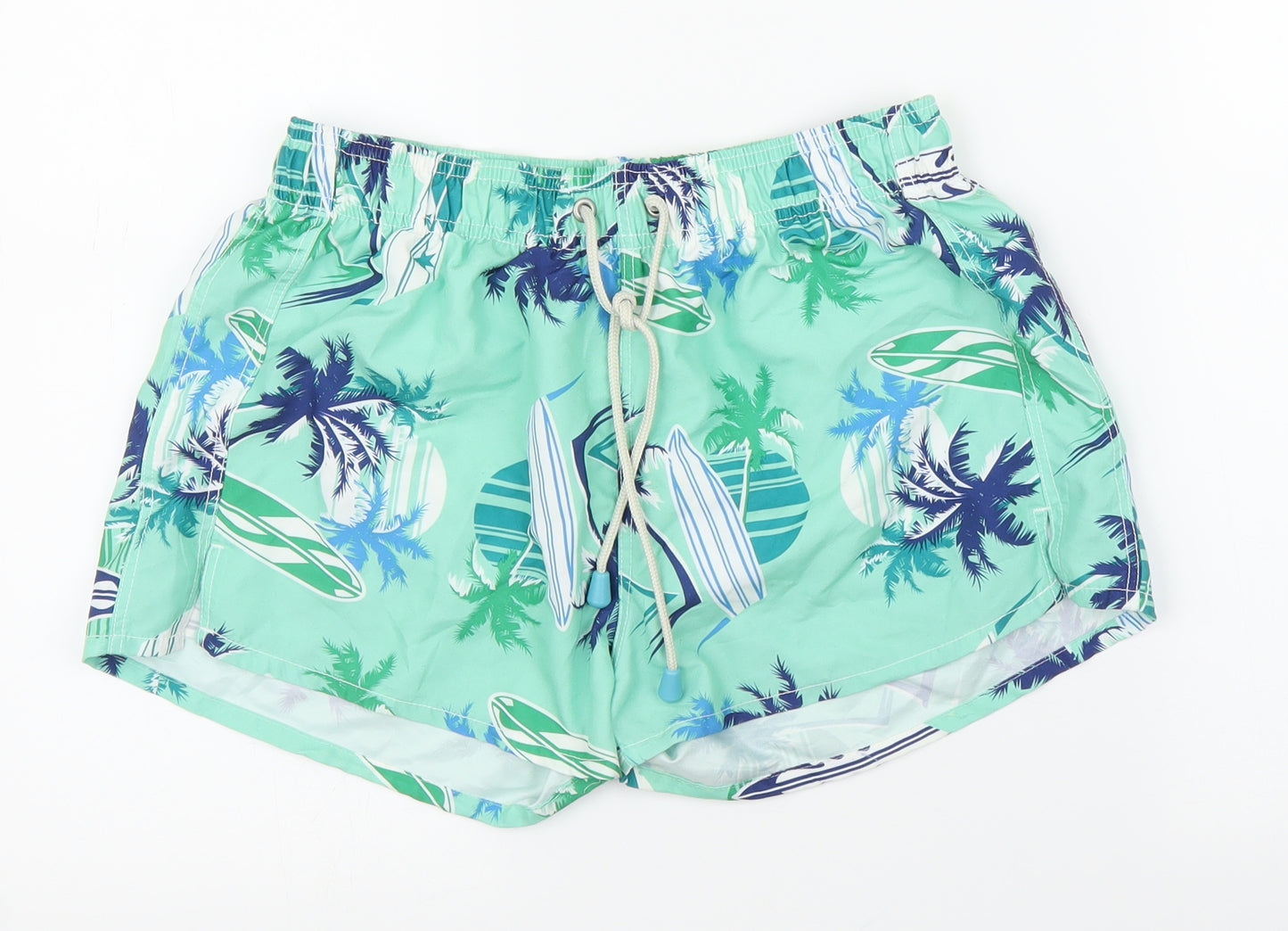 Oiler & Boiler Womens Green   Cut-Off Shorts Size S