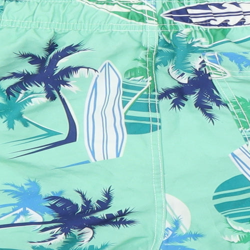Oiler & Boiler Womens Green   Cut-Off Shorts Size S