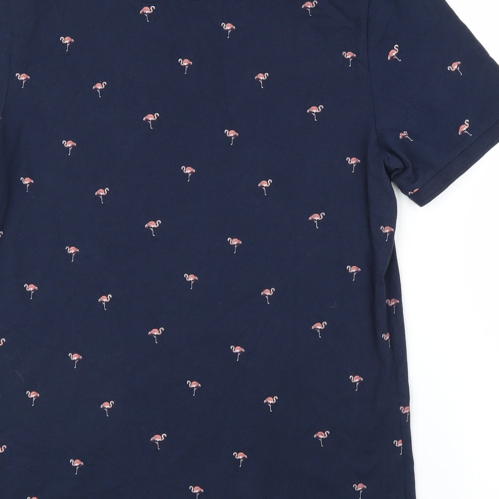 F&F Mens Blue    Polo Size M