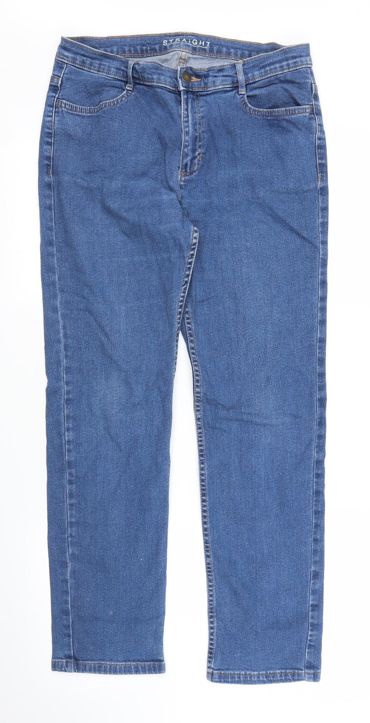 Preworn Mens Blue  Denim Straight Jeans Size 30 in L26 in