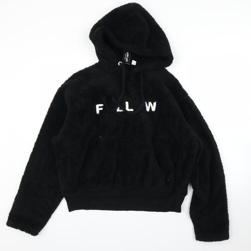 Conclusion Womens Black   Pullover Hoodie Size 12