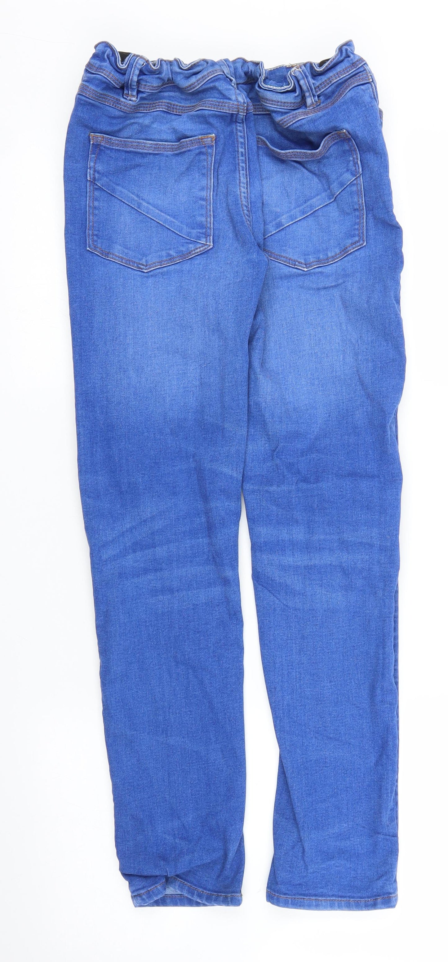 Matalan Girls Blue  Denim Straight Jeans Size 13 Years