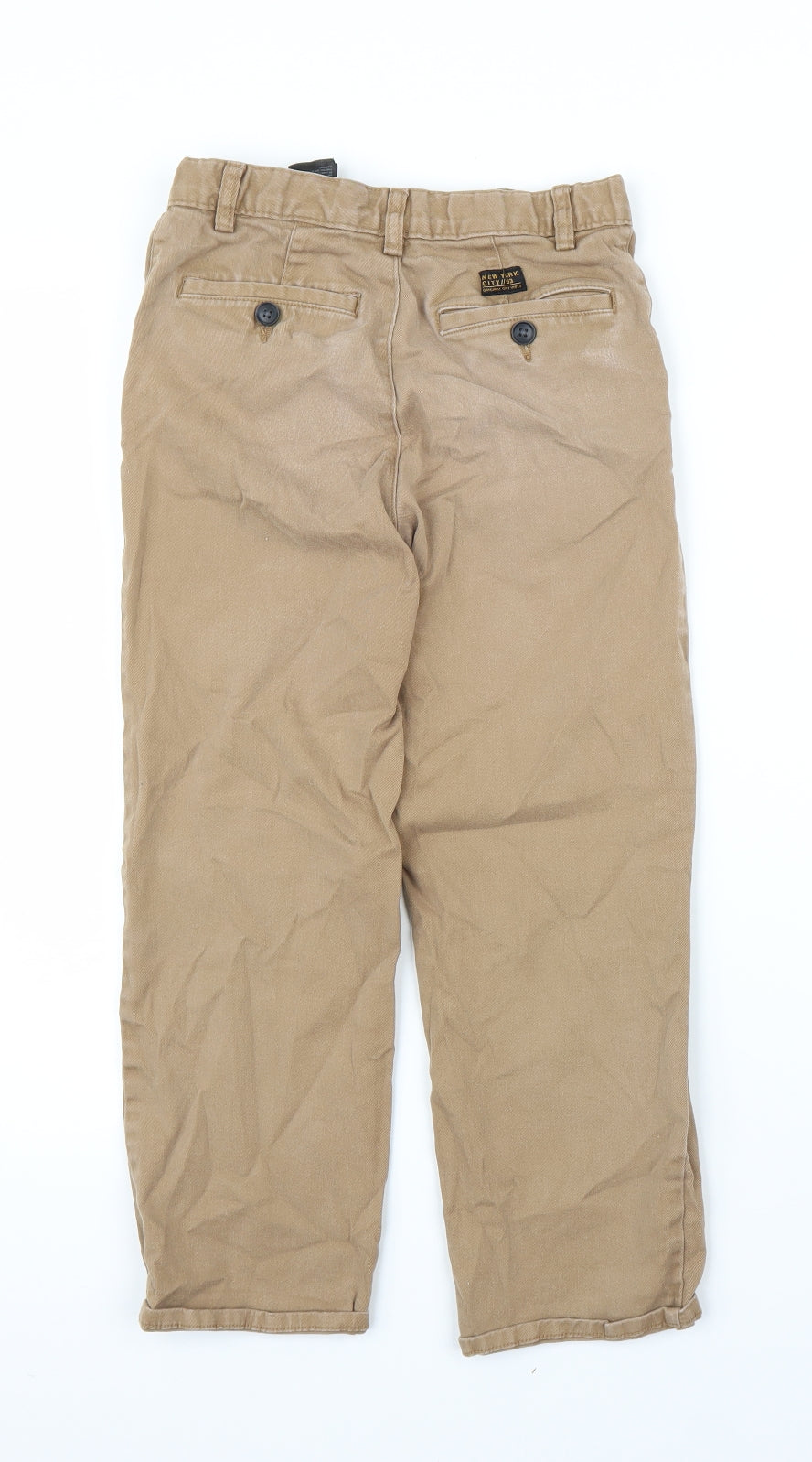 H&M Boys Beige   Carpenter Trousers Size 10 Years